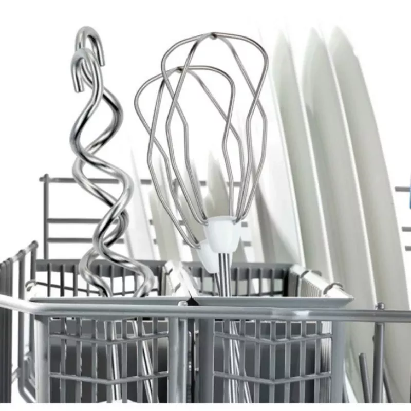 Ručný mixér Bosch MFQ36400 — 450 W, 5 rýchlostí, turbo, 1,3 m kábel, sivý/biely