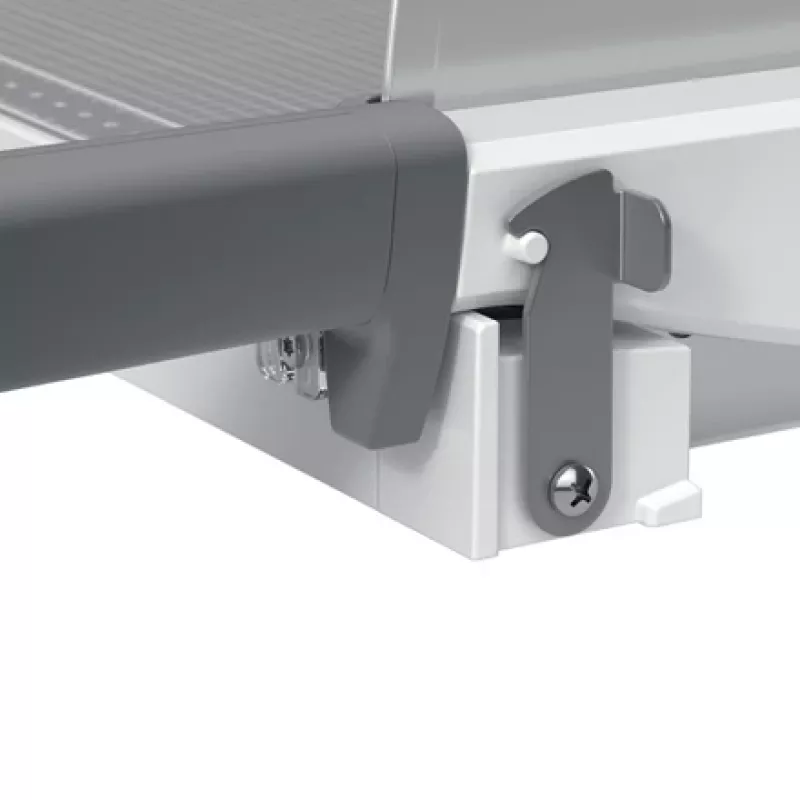 Leitz Precision Home Office rezačka papiera A3, 10 listov, manuálna svorka, nerez, A3, 80 g/m², oceľ