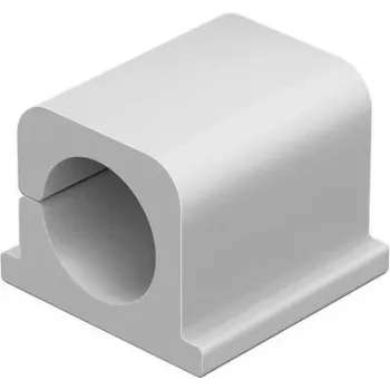 DURABLE CAVOLINE CLIP PRO 2 - svorky na káble - sivá (balenie 4 ks)