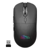 Bezdrôtová myš MEDIA-TECH MT1124 BT/RF Silent & Recharge — obojručná, 3200 DPI, Bluetooth + 2,4 GHz USB, 6 tlačidiel, nabíjateľná