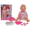 Bábika SIMBA New Baby Born Bobas 105032533 – gumené telo, veľkosť novorodenca