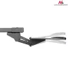 Maclean MC-757 podstavec na klávesnicu pod stôl, oceľ, max. 2 kg, čierny