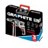 Graphite 58G725 vŕtačka 3000 RPM s kľúčom sivá
