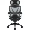 ThunderX3 XTC ergonomická kancelárska stolička - čierna/modrá