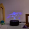 Manta SNL118RGB RGB 3D dekoratívna LED lampa