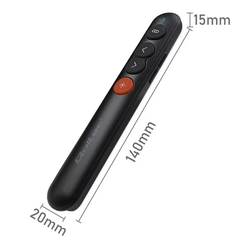 Laserový ukazovateľ prezentér 4v1 USB 3.0 2,4 GHz 30 m