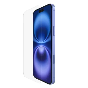 Ochrana displeja Belkin ScreenForce pre iPhone 16 Plus antibakteriálna tvrdené sklo