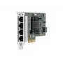 HPE - 366T - sieťový adaptér - PCIe 2.1 x4 Low-Profile - Gigabit Ethernet x 4