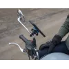Quad Lock držiak na zrkadlo pasívny držiak mobilného telefónu/smartfónu čierny, modrý