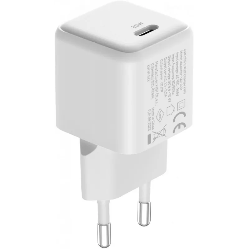 USB-C napájací zdroj YENKEE YAC G20 20W 3A Power Delivery