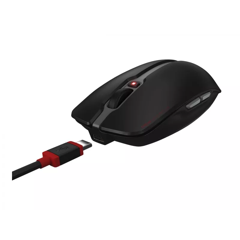 CHERRY Stream Desktop Recharge klávesnica myš vrátane Universal RF Wireless QWERTZ nemecká čierna