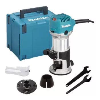 Makita RT0702CJ horná fréza/hranná fréza čierna, modrá, nehrdzavejúca oceľ 34000 ot/min 710 W