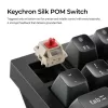 Mechanická klávesnica Keychron Q3 Ultra 8K — 80% QWERTY, káblová & Bluetooth, RGB, čierna