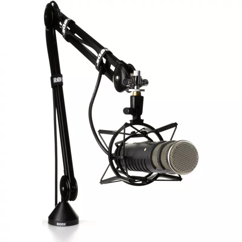 Dynamický štúdiový mikrofón RØDE Procaster — káblový, mini-XLR (3-pólový), 75–18 000 Hz, 32 Ω, -56 dB, čierny, 695 g