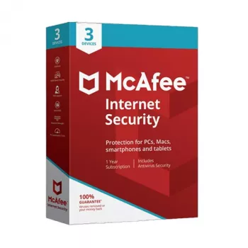 McAfee Internet Security - 3 používatelia 1 rok, Global