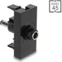 Sada napájacích konektorov DELOCK Easy 45 modul DC 5,5×2,1 mm a 5,5×2,5 mm