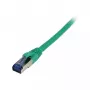 Synergy 21 Patch kábel RJ45 CAT6A 500MHz 0,5 m zelený S-STP S/FTP TPE Superflex AWG26 - kábel - digitálny/dátový - 0,5 m - Cat6a - S/FTP (S-STP) - RJ-45 - RJ-45 - zelený