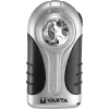 Ručná lampa Varta 16647 čierna strieborná