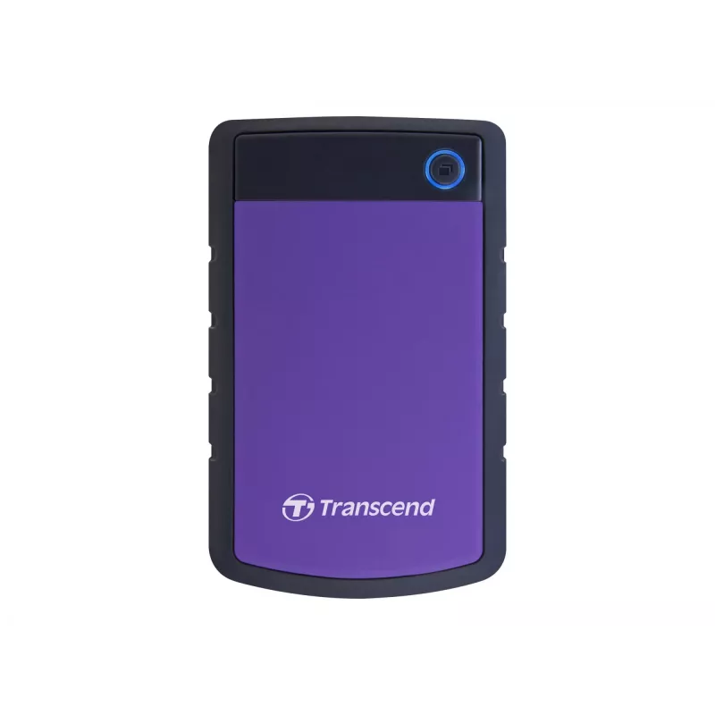 Transcend StoreJet 25H3P - pevný disk - 4TB - externý (prenosný) - 2.5 (6,4 cm) - USB3.0 - 256-bit-AES - fialový (TS4TSJ25H3P)