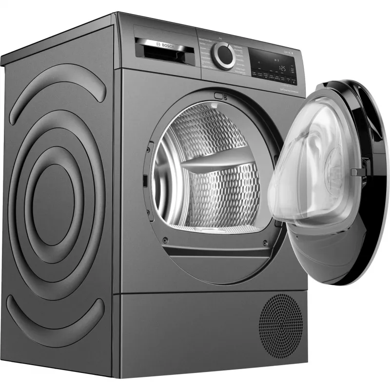 Bosch Serie 6 WQG2450R10 sušička bielizne voľne stojaca predné plnenie 9 kg čierna
