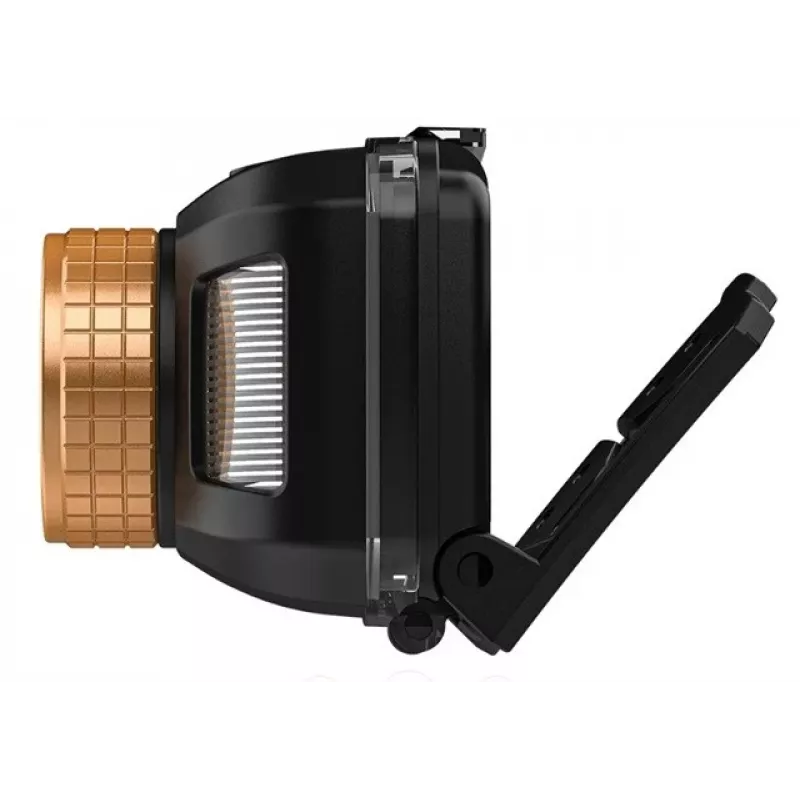 Čelová lampa Duracell DH400 čierna, oranžová