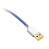 Ducky Premicord Afterglow špirálový kábel, USB Type-C na Type-A - 1,8 m