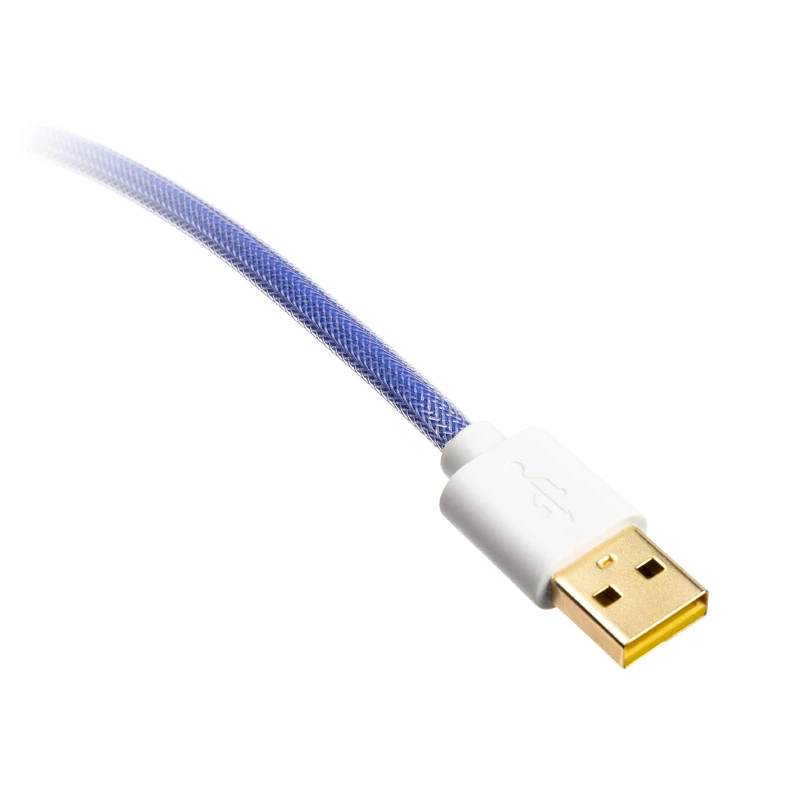 Ducky Premicord Afterglow špirálový kábel, USB Type-C na Type-A - 1,8 m