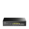 Sieťový switch Cudy GS1006P neřízený Gigabit Ethernet 6-port PoE, 12 Gbit/s, 2048 MAC, čierny