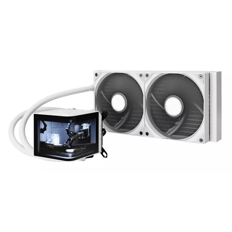 TRYX PANORAMA 280 procesorové kvapalinové chladenie kit 14 cm biela 1 ks