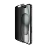 Belkin ScreenForce Pro - ochrana displeja pre mobil - 2,5D - sklo - so filtrom proti videniu - sklo - pre Apple iPhone 14 Pro, 15 (OVA147ZZ)