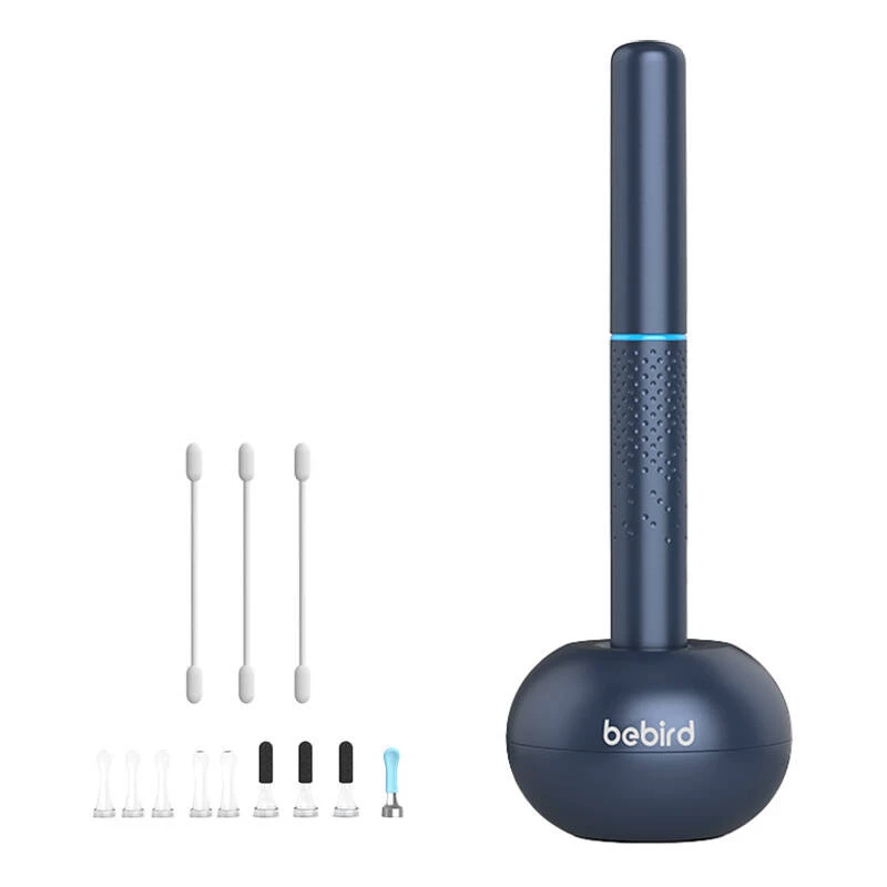 Čistič uší Bebird M9 S s HD kamerou a LED svetlom, modrý
