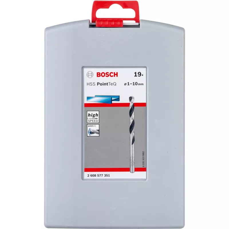 Bosch HSS vrtáky do kovu PointTeQ sady