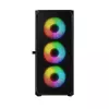 LOGIC CONCEPT Portos ARGB ATX Mid-Tower skriňa, čierna