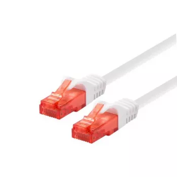 LOGON Cat6 UTP sieťový kábel, 7 m, RJ-45 na RJ-45, biely