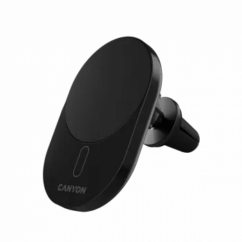 Bezdrôtová autonabíjačka CANYON OnGrip 105 15W Qi2 Wireless čierna