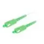 LANBERG vláknový patch kábel SM SC/APC-SC/APC simplex 10m LSZH G.657.B3 3,0mm biely