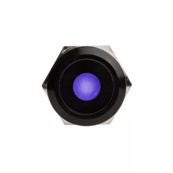 DimasTech vandalizmus spínač/tlačidlo 19mm Blackline Dot RGB PD218