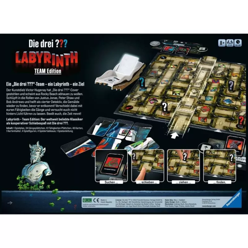 Die drei Labyrinth – Team Edition, stolová hra