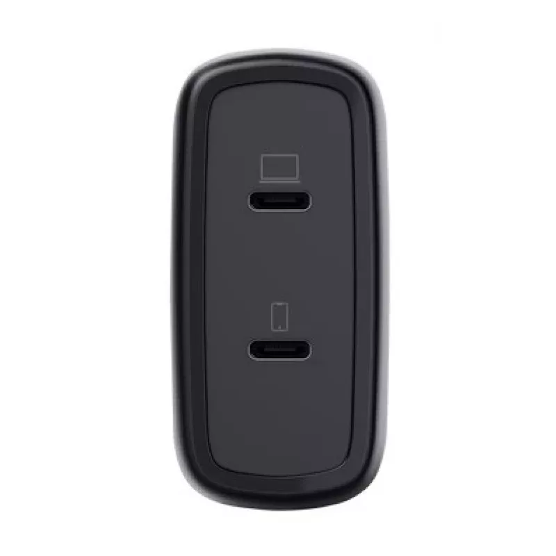 Nabíjačka Trust Maxo 65W 2-port USB-C GaN nabíjačka rýchlonabíjanie čierna