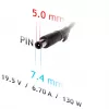 Akyga AK-ND-57 napájací zdroj pre notebook 19,5 V / 6,7 A, 130 W, konektor samec 7,4 x 5,0 mm s kolíkom, pre Dell