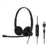 Headset EPOS IMPACT 100 UC Stereo USB-C+A káblový ľahký pohodlný