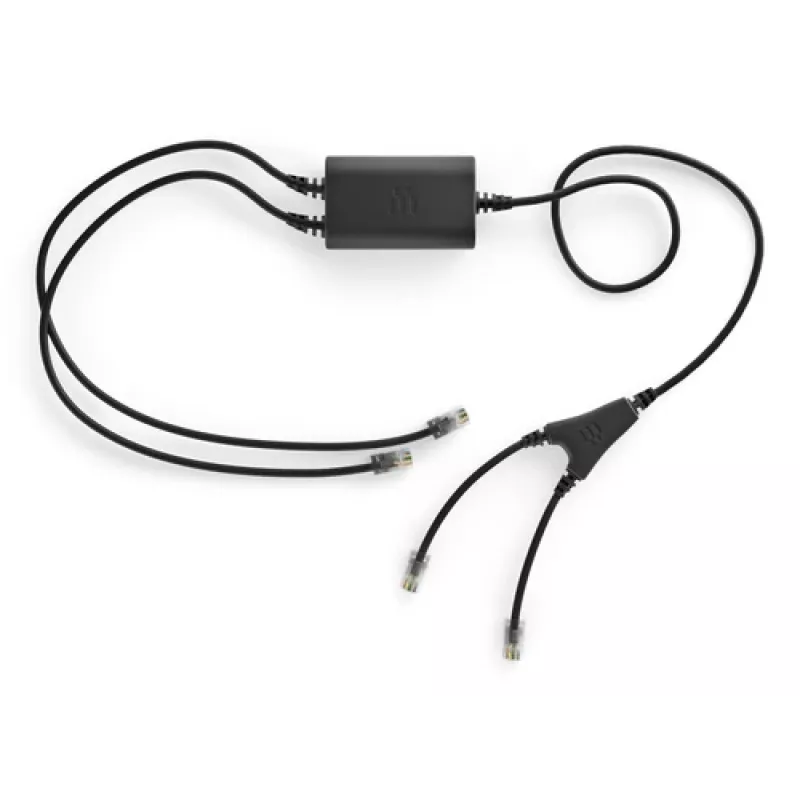 EHS adaptér Sennheiser CEHS-CI 01 — čierny, kompatibilný so Sennheiser headsetmi (model CEHS-CI 01)