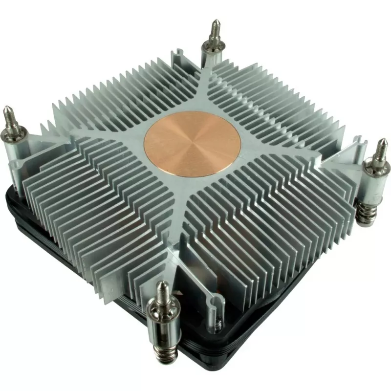 Chladič Dynatron Argus T-200 procesor 8 cm čierny oranžový