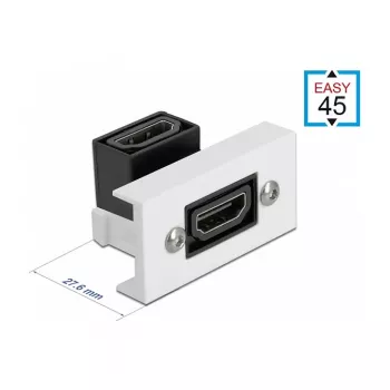 HDMI modul DeLOCK Easy 45 81304 zahnutý 90° 22,5 x 45 mm