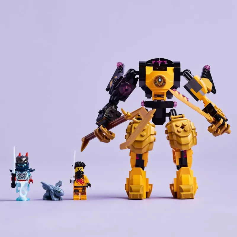 LEGO stavebná sada NINJAGO 71839 Arinov Spinjitzu bojový mech, 213 dielov, 2 minifigúrky, výška 160 mm