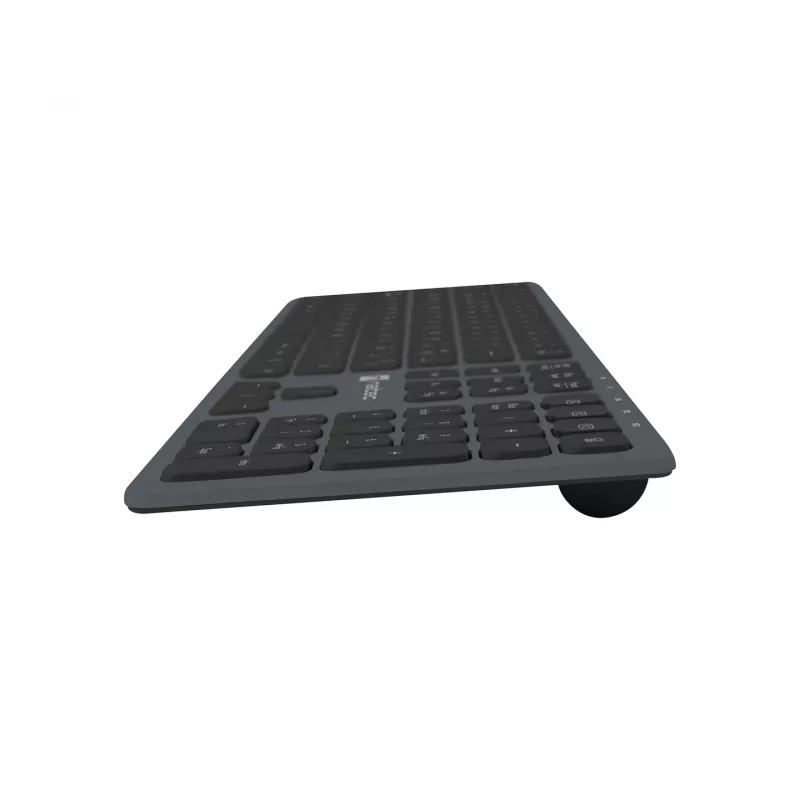 NATEC NKL-1830 klávesnica univerzálna RF Wireless Bluetooth QWERTY španielska čierna sivá