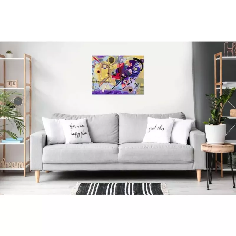 Ravensburger Maľovacia sada CreArt ART Collection Canvas Edition Kandinsky – žltá, červená, modrá