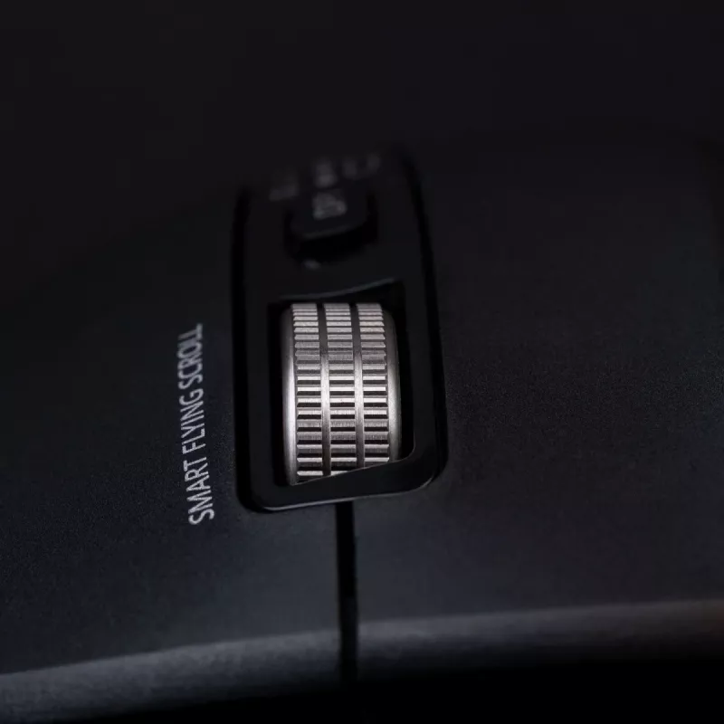 Bezdrôtová myš YENKEE SPIN DUAL 2095BK — kompaktná optická dvojmódová myš, model YMS 2095B SPIN