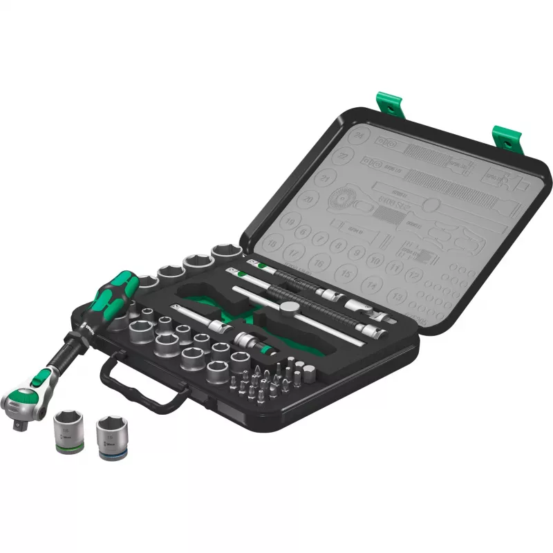 Wera 8100 SA/SC 2 Zyklop sada račňový skrutkovač