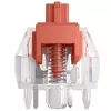 Mechanické spínače klávesnice GLORIOUS Fox Ultralight — 5-pin, lineárny MX stem, 30 g, mazané, 110 ks